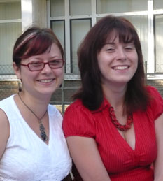 Von Teilnehmerinnen zu Begleiterinnen: Die Dozentinnen Renata Crisan und Ester Szabó erlebten die Sommerschule in Frankfurt bereits zum zweiten Mal, diesmal aus verändertem Blickwinkel.